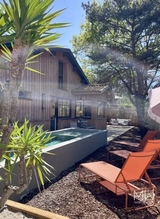 Pool - Luxury Villa with Pool in Lège-Cap-Ferret