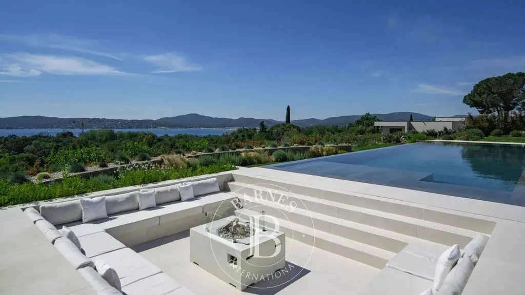 Pool - Luxury Villa with Sea View in Grimaud