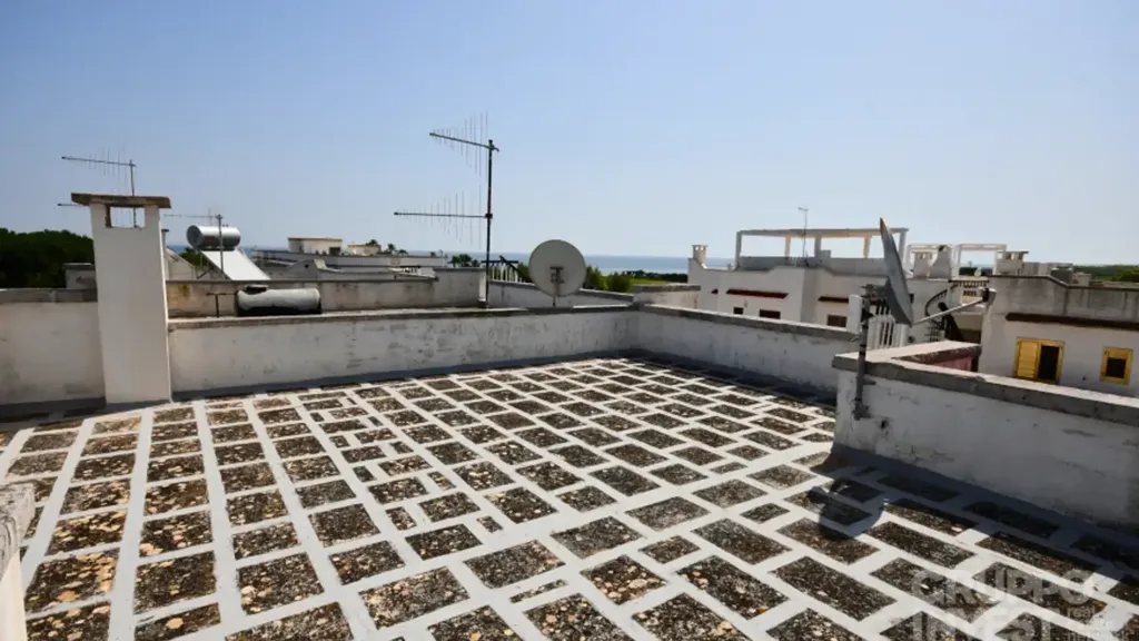 Terrasse - Apartment with Private Garden in Torre Canne