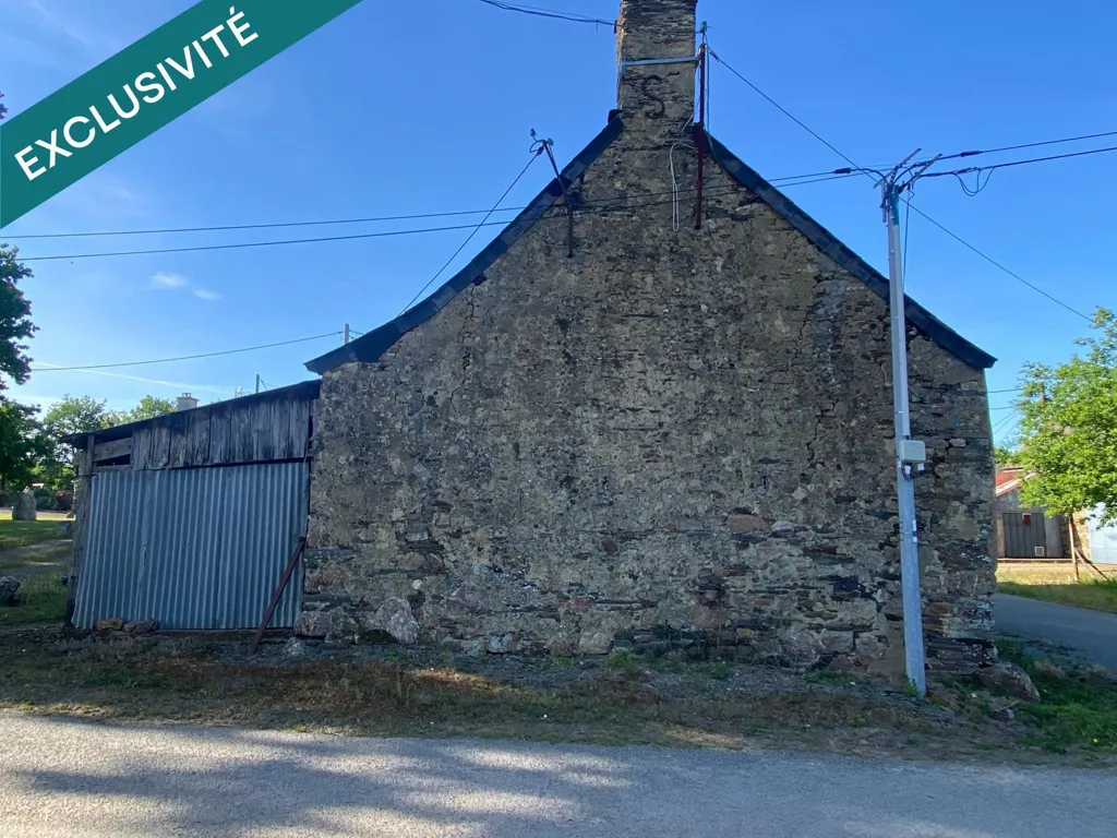 Esterno - Old House to Renovate in Langon, Brittany