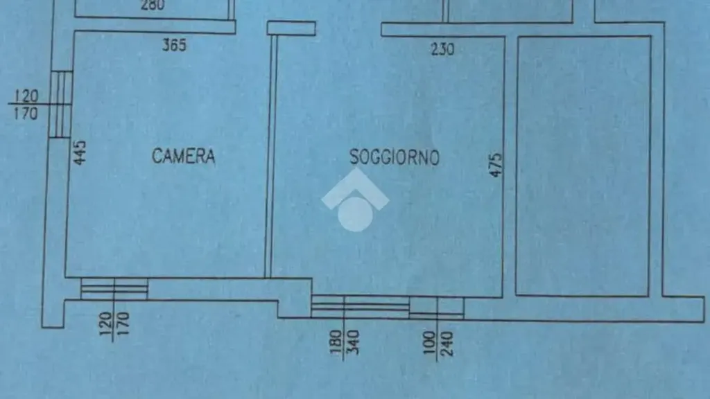 Plaan - Ground Floor Apartment with Garage in San Bonifacio