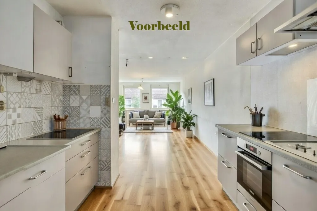 Köök - Appartement with Balcony in De Bothoven, Enschede