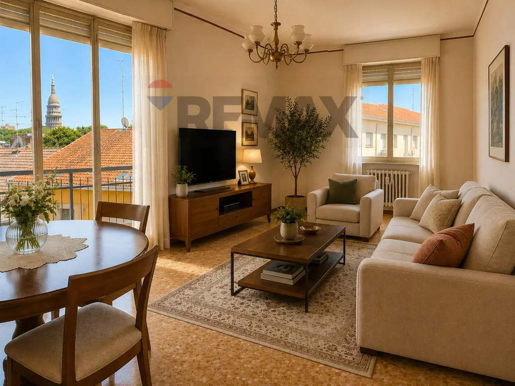 Soggiorno - Triplex with Box in San Martino, Novara