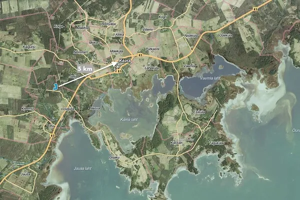 Maa asukohas Hiiumaa vald