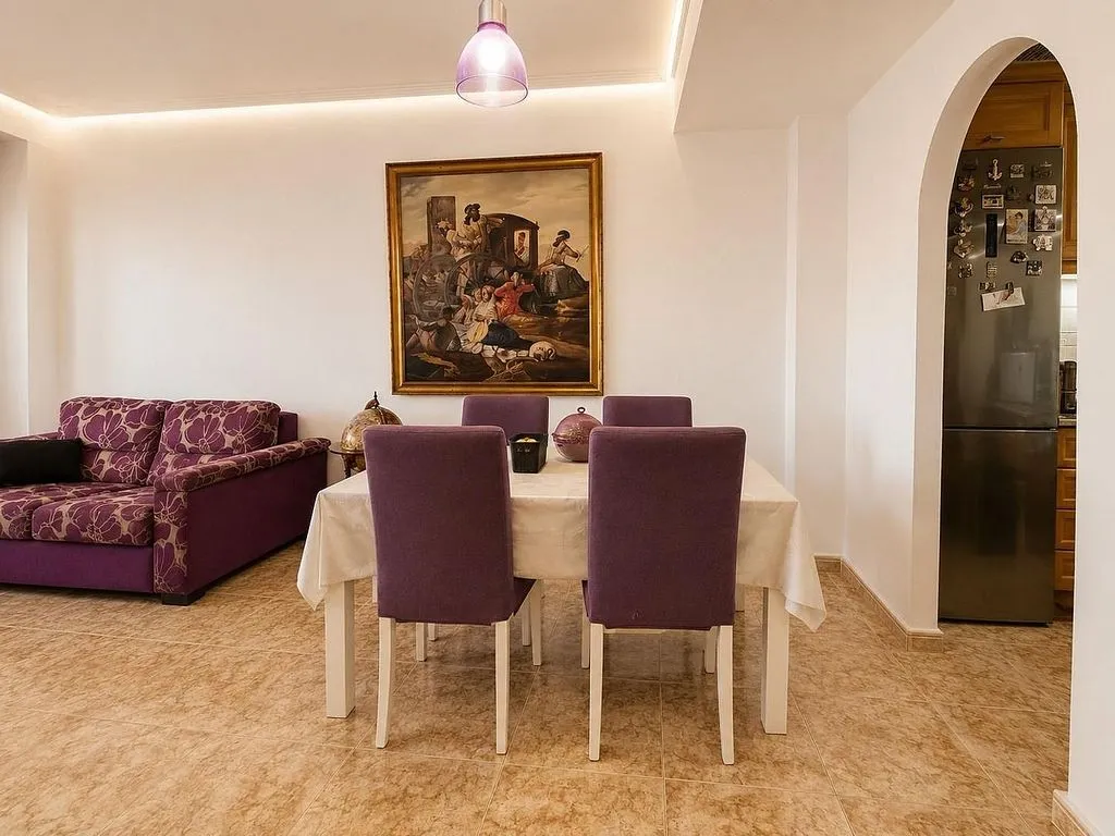 Söögituba - Penthouse with Pool in Orihuela Costa