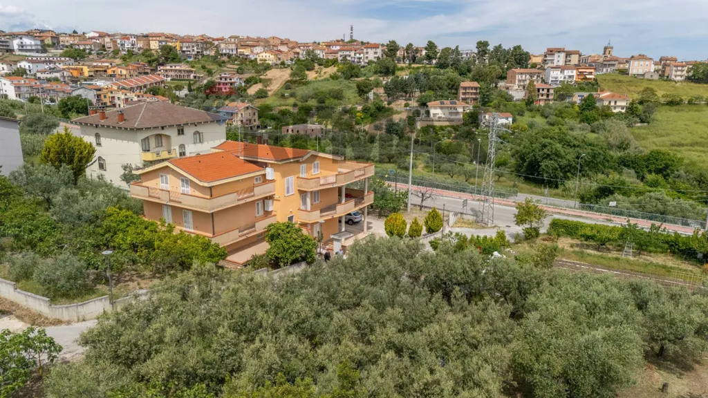 Vue aérienne - Buildable Land with Sea View in Cupello