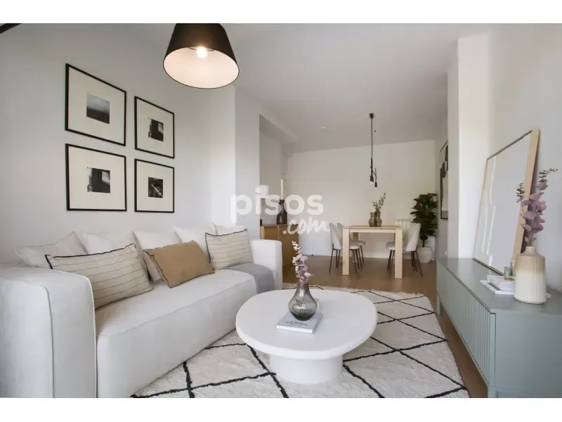 Soggiorno - New Flat with Terrace in San Cristóbal-Adurtza