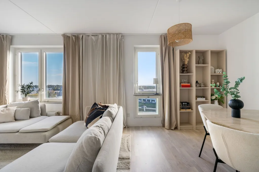 Séjour - Appartement 2 pièces à Täby