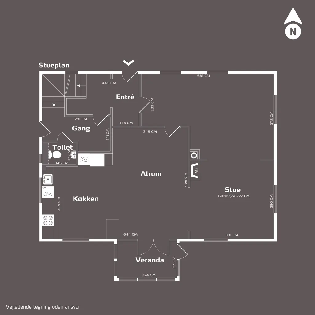 Plan - Classical Mason's Villa in Gentofte