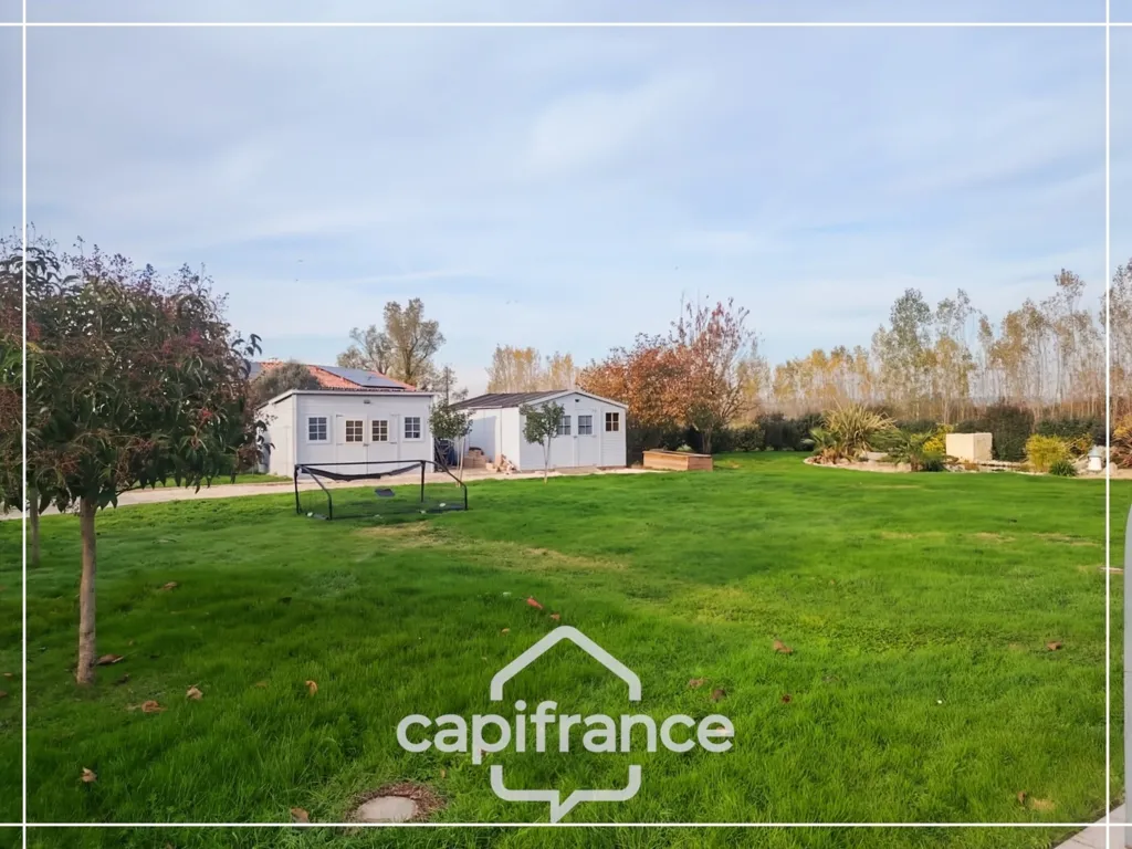 Jardin - Maison Familiale avec Grand Terrain à Caudecoste