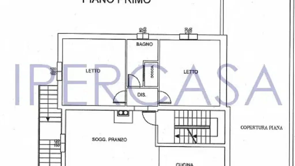 Plan - Rustic Villa with Dual Units in Formigine