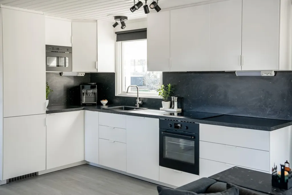 Köök - 1-Storey Villa with Sea Access in Söderhamn Archipelago