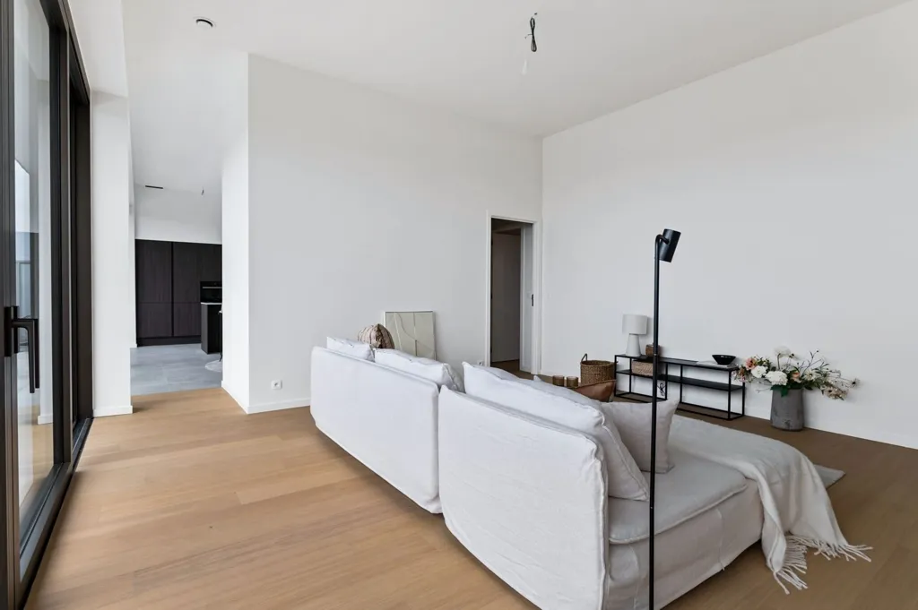 Séjour - Maison Unifamiliale Contemporaine à Herentals