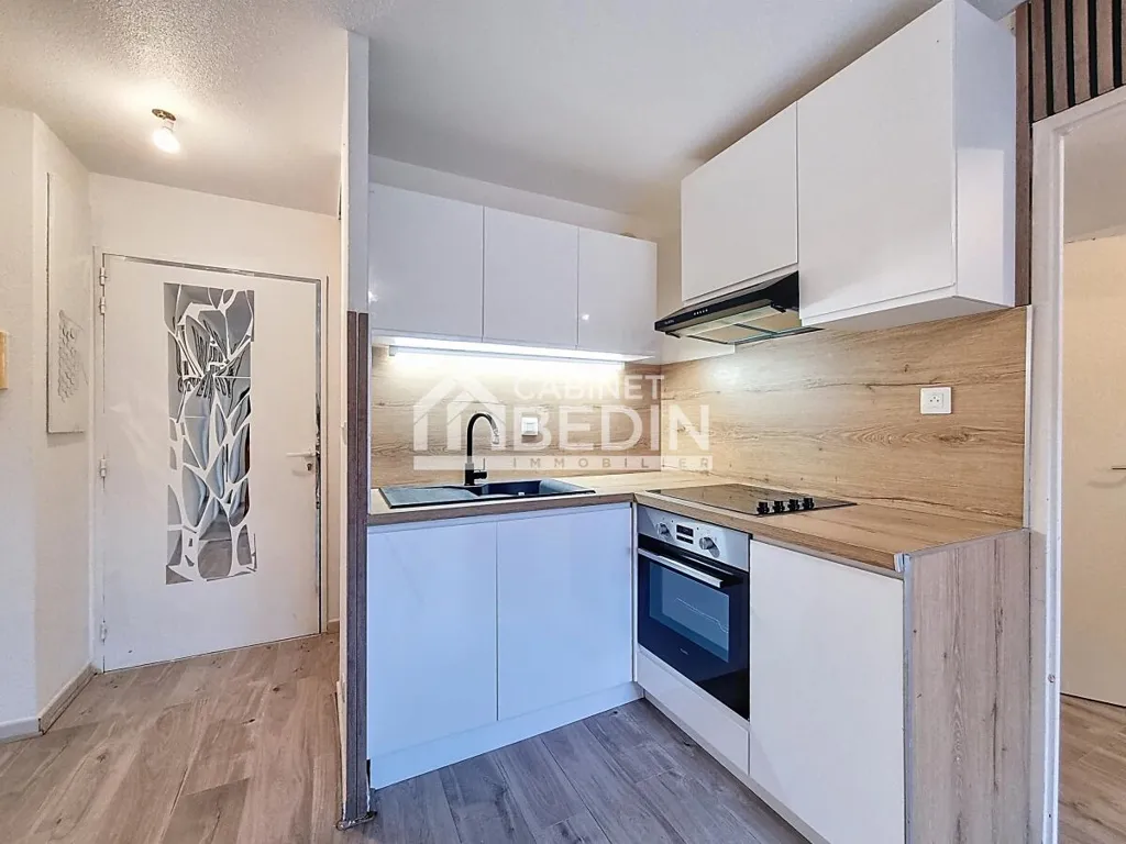 Cuisine - Appartement T2 avec Balcon à Toulouse Lalande
