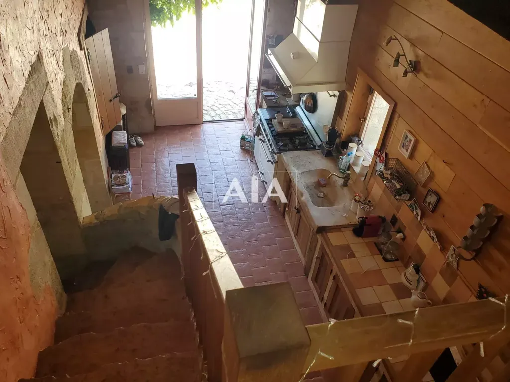 Köök - Charming Property with Pool between Civray and Ruffec