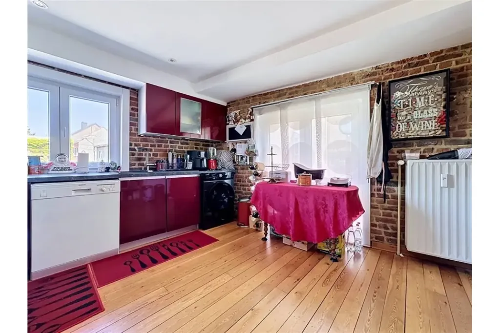 Kitchen - Duplex with South-Facing Terrace in Tubize