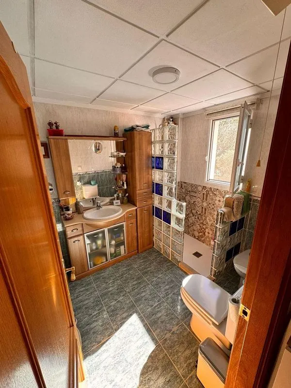 Bathrooms - Chalet with Pool and Terrace in Cox
