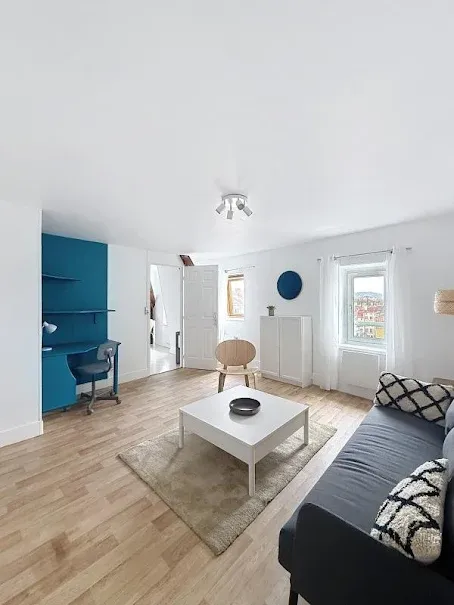 Soggiorno - Bright 3-Bed Apartment in Nancy Centre
