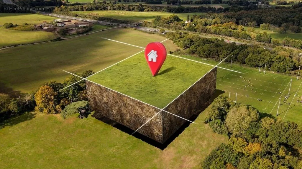 Õhuvaade - Viabilised Plot in Apremont, Vendée