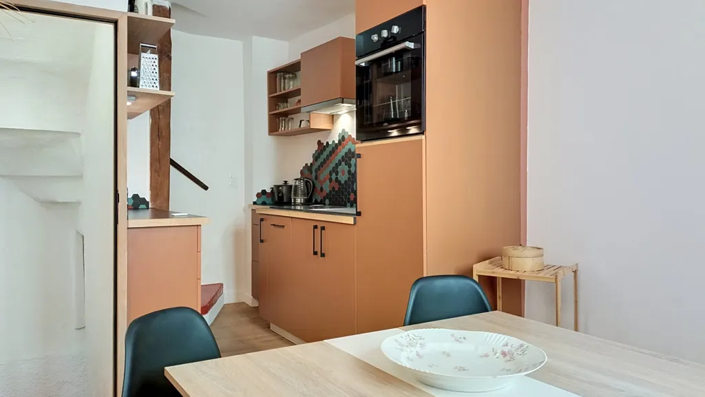 Salle à manger - Maison de Village Rénovée à Fabrègues