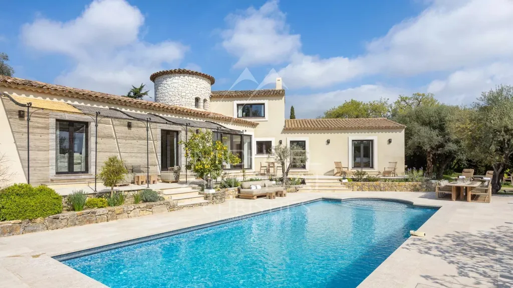 Bassein - Renovated Villa with Pool near Valbonne