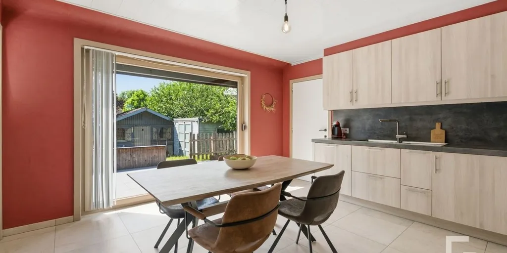 Salle à manger - Maison Individuelle avec Jardin à Poperinge