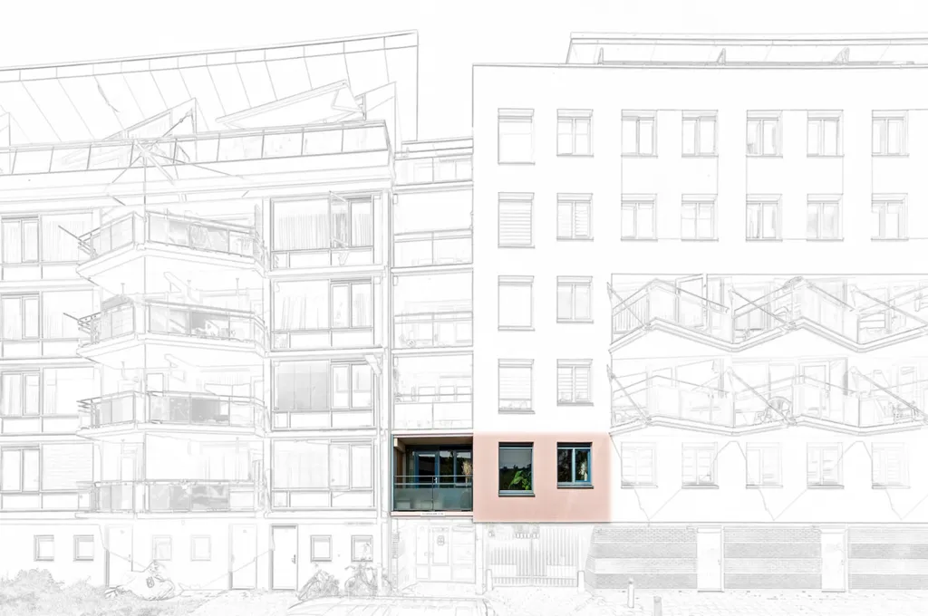 Galerij Flat with South-Facing Balcony in Maassluis