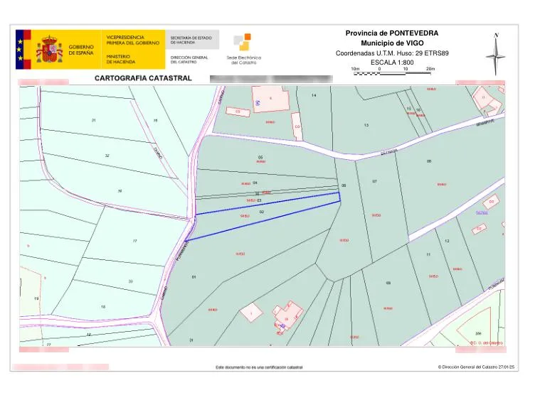 Plaan - Plot with Access to Autopista in Vigo