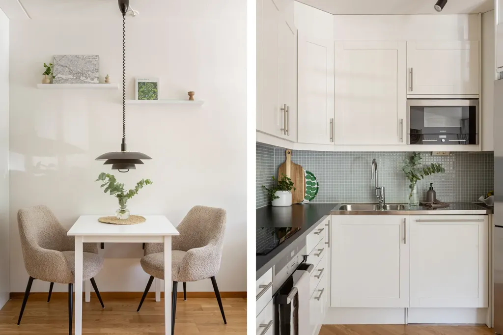 Cucina - Efficient Flat with Garden Access in Stockholm