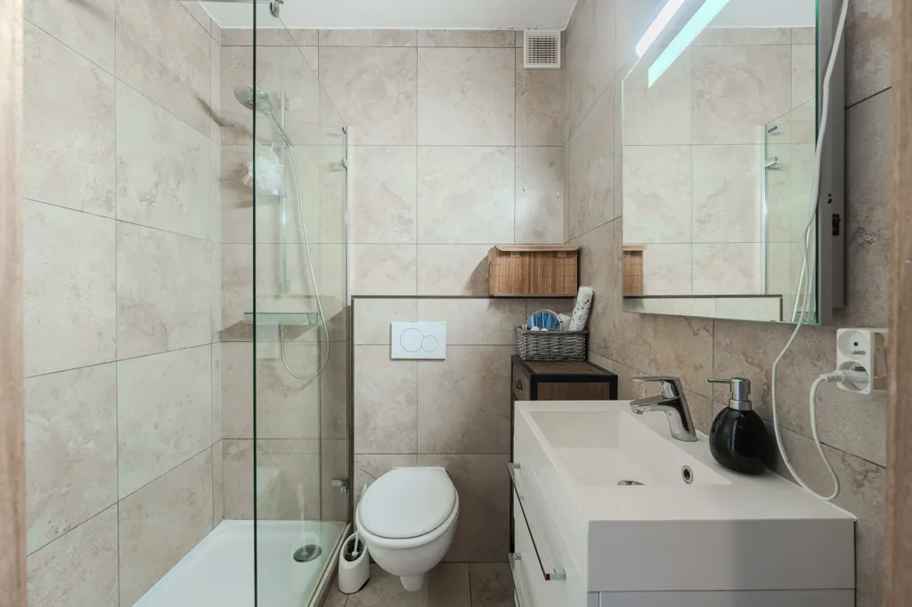 Salles de bain - Studio avec Vue Mer à Mariakerke