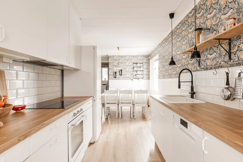 Cucina - Semi-Detached Villa with Garden in Bodafors