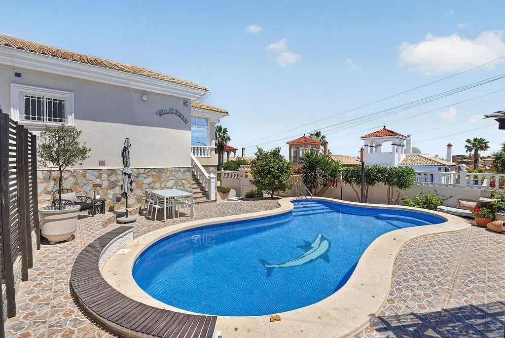 Pool - Chalet with Pool and Sea View in El Galán