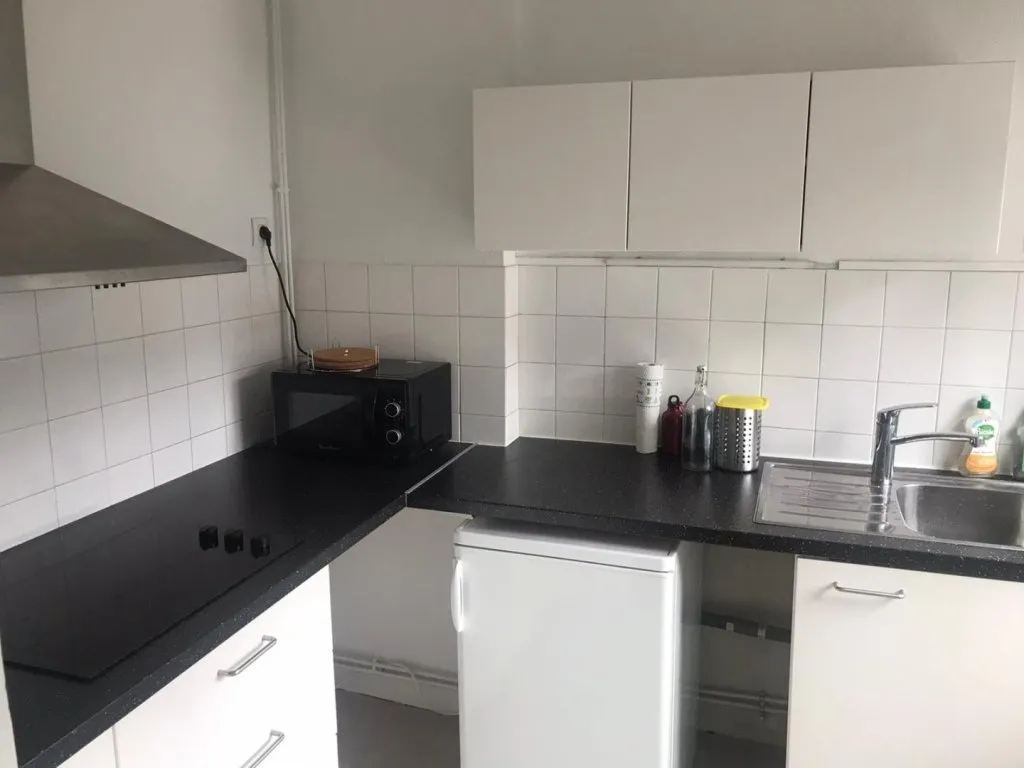 Cuisine - Appartement 1 Pièce en Centre-Ville à Saint-Étienne