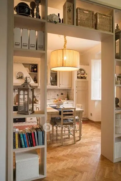 Söögituba - Three-Bedroom Flat with Terrace in Florence