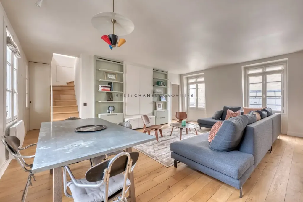 Elutuba - Duplex with Terrace in Paris 3rd Arrondissement