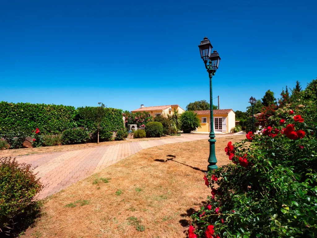 Jardin - Maison avec Vue Montagnes et Piscine à Bédarieux