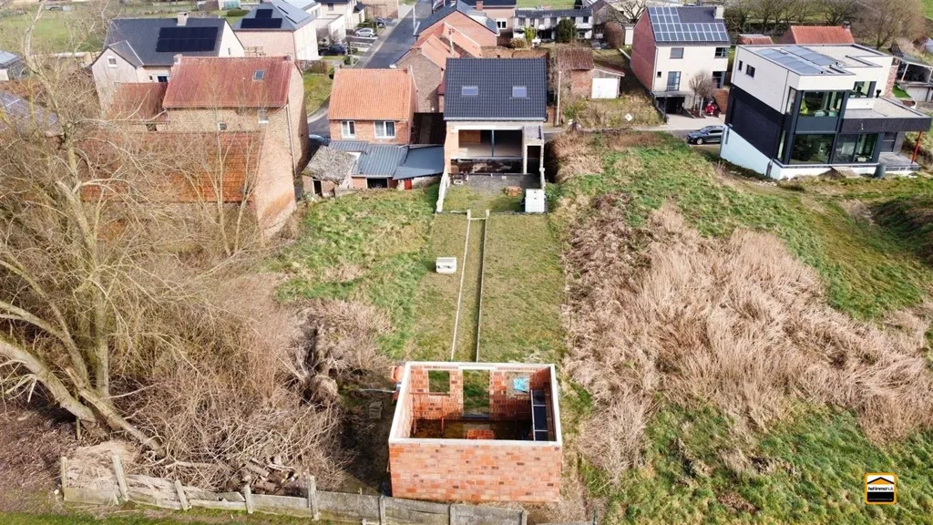 Vue aérienne - Terrain à Bâtir avec 2 Chambres à Heers
