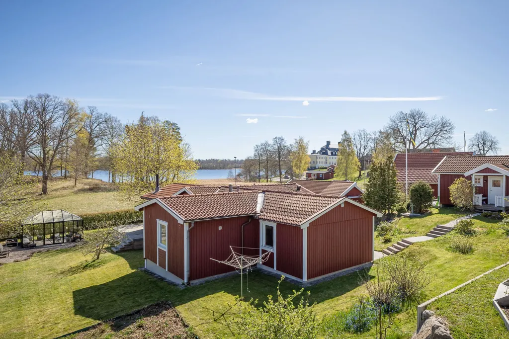 Vue aérienne - Modern House with Lake View in Rimforsa
