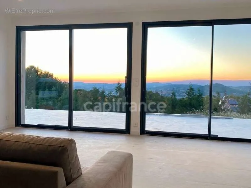Séjour - Villa Moderne avec Vue sur le Luberon à Vaucluse