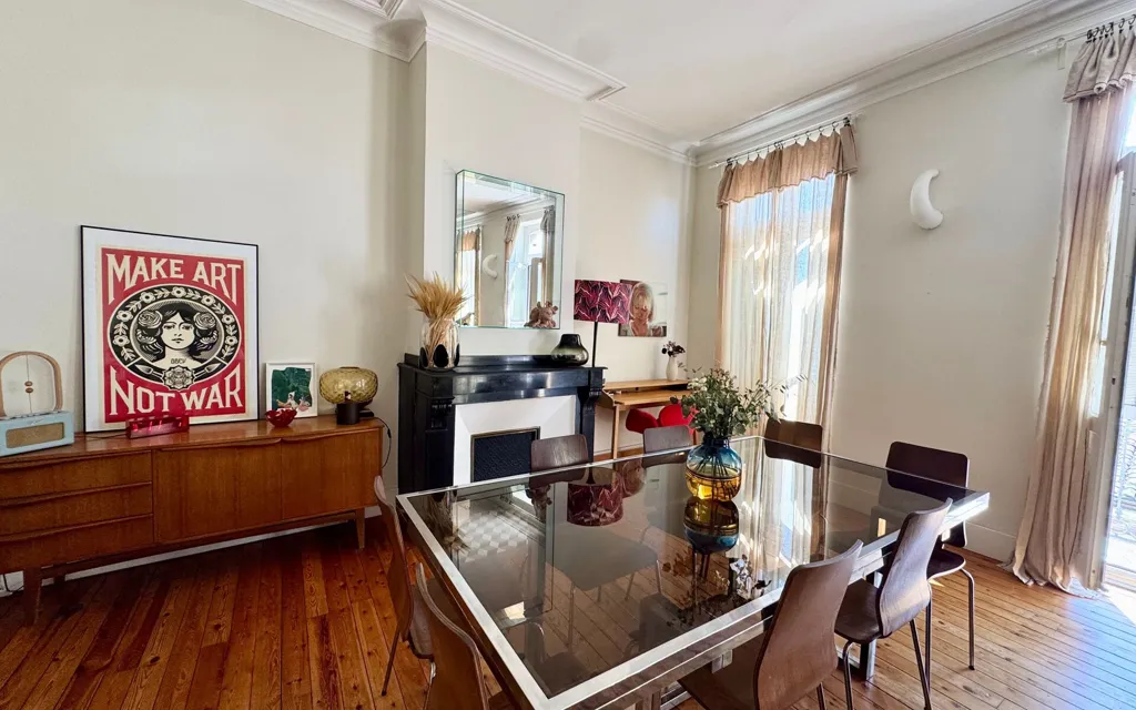 Söögituba - Duplex Apartment with Balcony in Toulouse