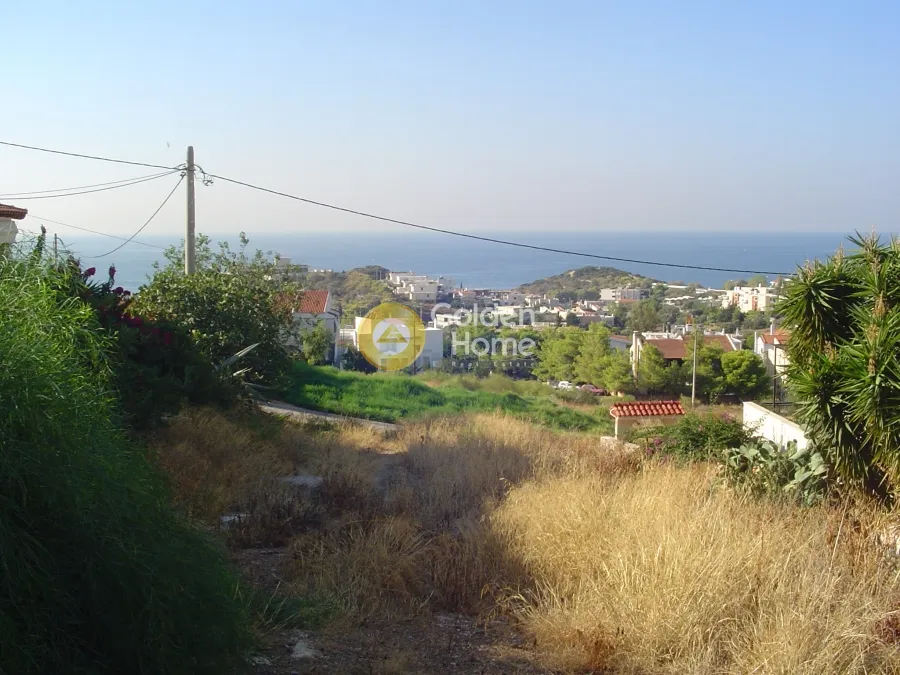 Aed - Plot with Sea View in Anavyssos - Agios Nikolaos