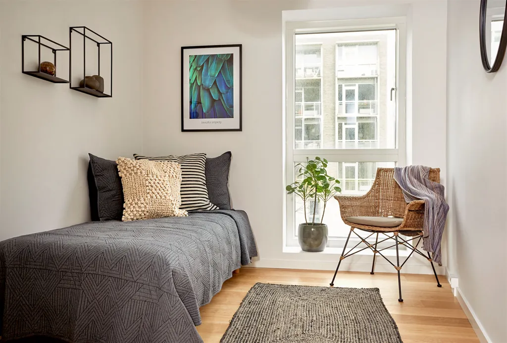 Camere da letto - 2-Bedroom Flat with Waterfront in Copenhagen SV