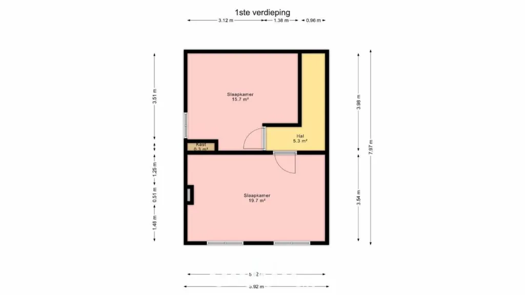 Plan - Maison avec Garage dans une Construction à 3 Façades