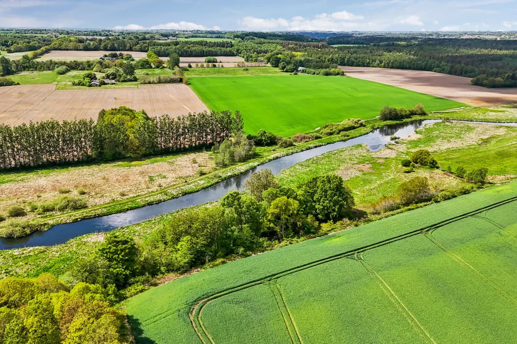 Vista aerea - Vacation Plot with 5G Coverage in Fårvang