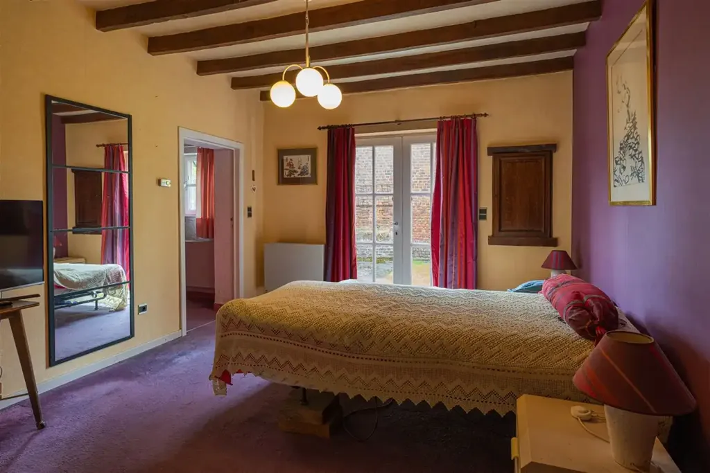 Chambres - Fermette à Renover avec Jardin à Herfelingen