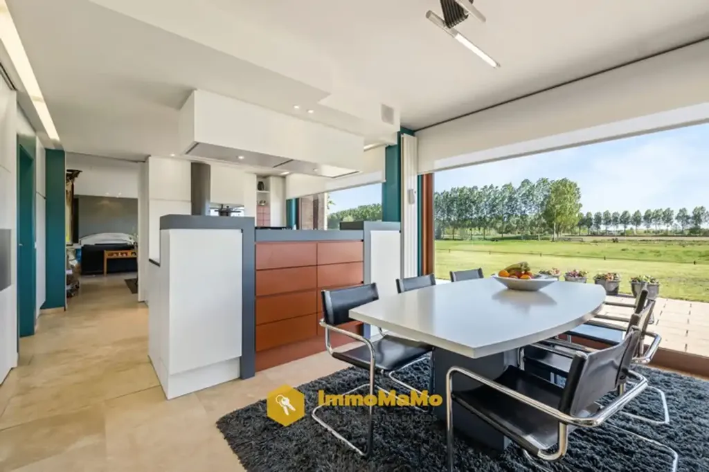 Salle à manger - Villa avec Piscine Intérieure et Écuries à Mendonk