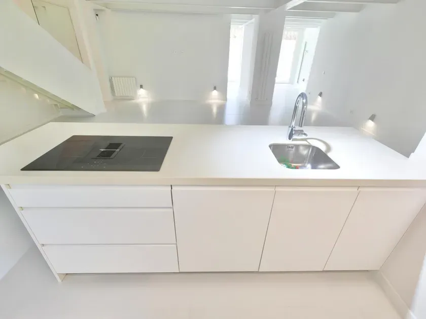 Cuisine - Duplex Loft with Terrace in Niño Jesús, Madrid