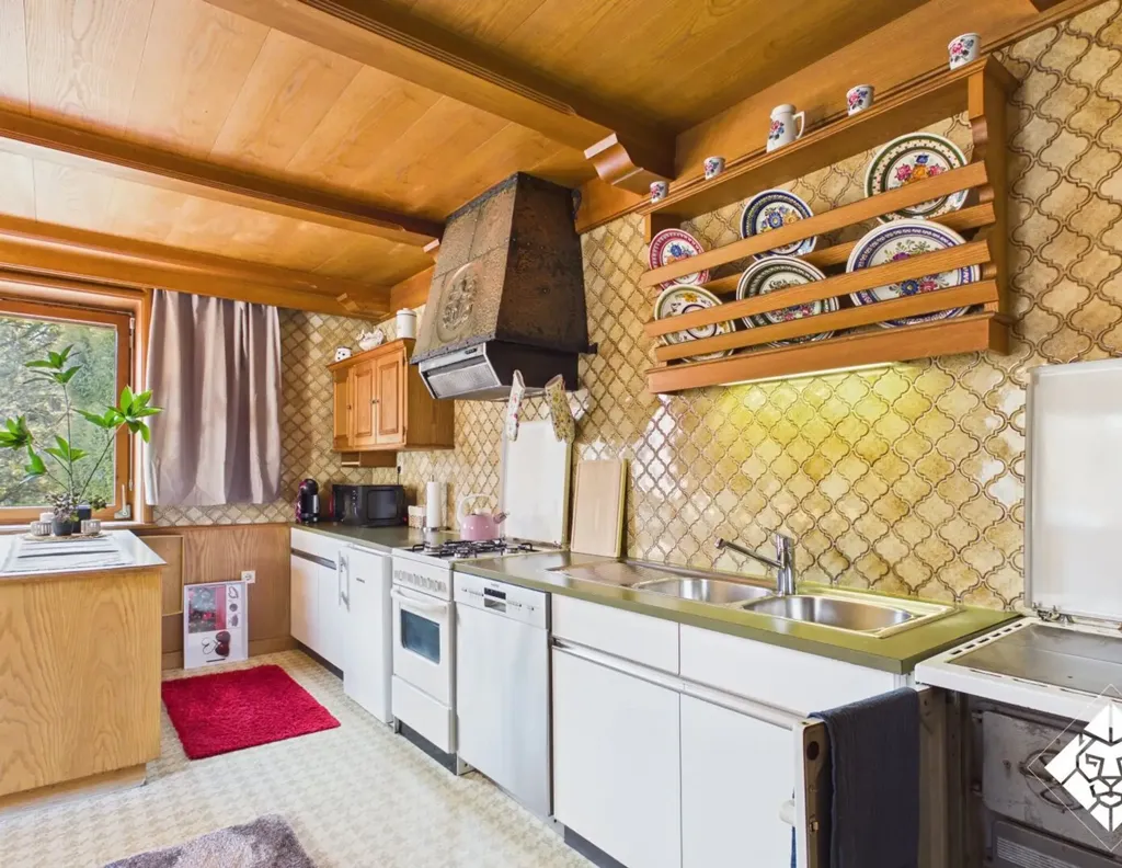 Cuisine - Maisonette with Garden in Quiet Location