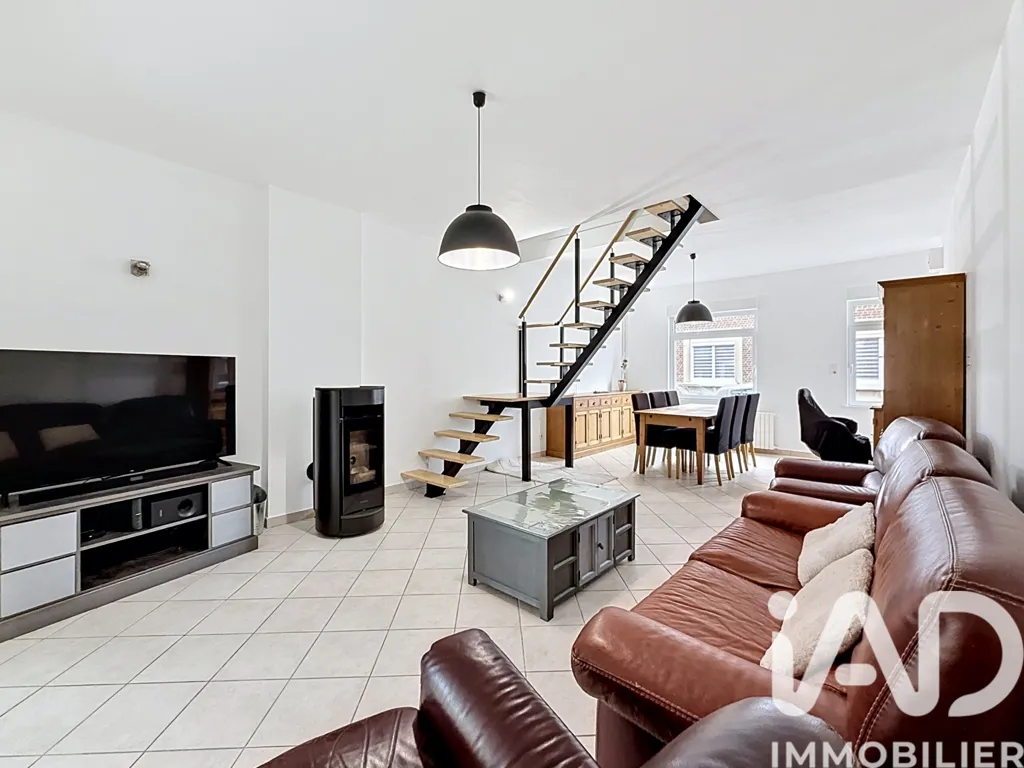 Séjour - Maison détachée avec jardin et double garage à Marly