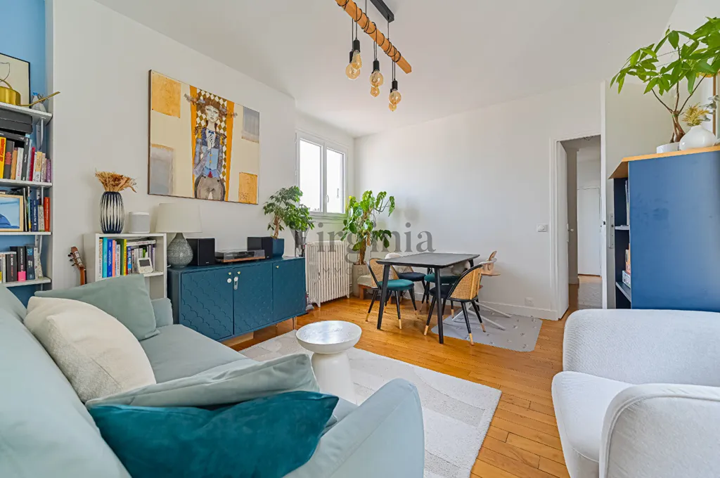 Séjour - Appartement Traversant avec Vue à Saint-Mandé